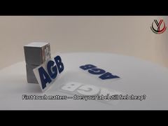 कपड़ों के लिए कस्टम 3.5 सेमी 3 रंग सिलिकॉन हीट ट्रांसफर लेबल