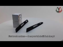 कपड़े सफेद सिलिकॉन लोगो के साथ मुद्रित पॉलिएस्टर वेबिंग स्ट्रैप का उपयोग करें