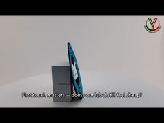 कपड़ों के लिए ब्लैक रिफ्लेक्टिव टीपीयू साबर स्क्रीन प्रिंटेड पैच ब्रांड लेबल