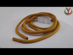 आपके लिए कस्टम बुनाई एंडिंग के साथ लंबी 31 सेमी गारमेंट्स पॉलिएस्टर ड्रॉस्ट्रिंग कॉर्ड का परिचय