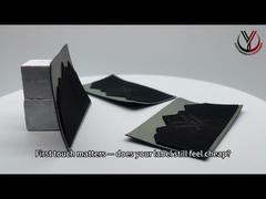 देखें कि कलर प्रिंटेड कस्टम सिलिकॉन लोगो पैच ग्लॉसी / मैट ट्रांसपेरेंट क्यों चुनें