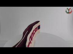 देखें: एक तरफ लोगो शोकेस के साथ कपड़े के लिए अनुकूलित जैक्वार्ड इलास्टिक बैंड