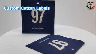 आपके ब्रांड के लिए कस्टम कॉटन लेबल