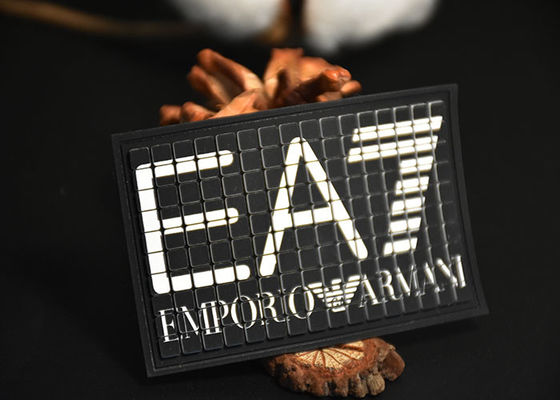 सिलिकॉन कस्टम स्क्रीन मुद्रित पैच, सिलिकॉन धोने योग्य कपड़े लेबल