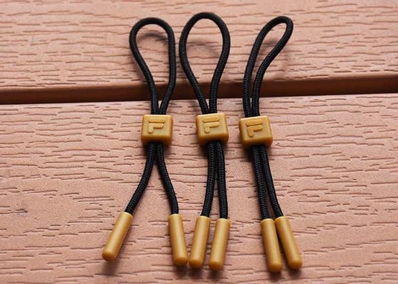 ब्रांड पहचान के साथ 3 डी लोगो अनुकूलित परिधान प्लास्टिक ज़िप पुलर