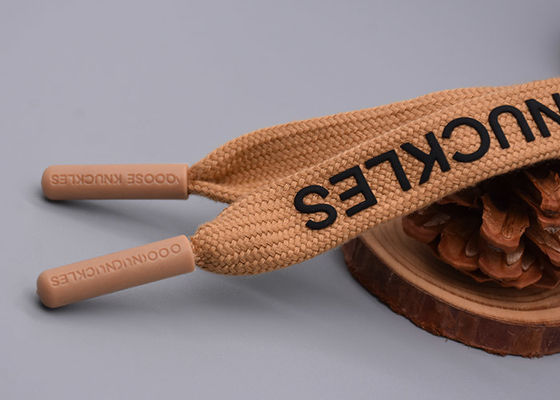 गारमेंट्स 140 सेमी पॉलिएस्टर फ्लैट रस्सी मैट ब्लैक सिलिकॉन लोगो के साथ मुद्रित: