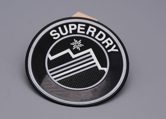 कस्टम सिलिकॉन लोगो हीट ट्रांसफर वस्त्र लेबल टीपीयू मुद्रित