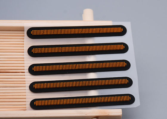 कपड़ों के लिए कस्टम टूथब्रश मुद्रित लोगो हीट ट्रांसफर लेबल