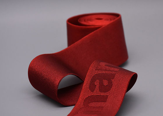 जैक्वार्ड तकनीकी लोचदार ड्रॉस्ट्रिंग कॉर्ड के लिए परिधान स्की सूट