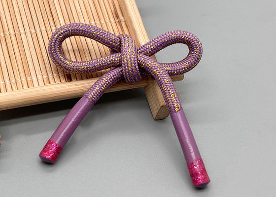 मुद्रण तकनीक द्वारा सिलिकॉन समाप्ति के साथ कट प्रिंटिंग लोगो लोचदार ड्रॉ कॉर्ड