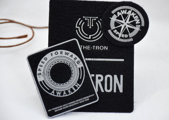 ब्लैक एसजीएस 5 सेमी 3 एम रिफ्लेक्टिव वेल्क्रो पैच हाई फ्रीक्वेंसी टेक्नीक