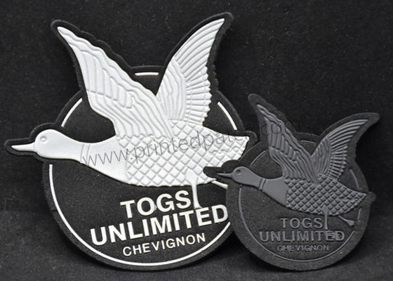 Debossed 300psi 3M रिफ्लेक्टिव लेबल आयरन ऑन पैच जींस के लिए