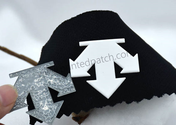 OEM 3D सिलिकॉन हीट ट्रांसफर वस्त्र लेबल OEKO-TEX प्रमाणन